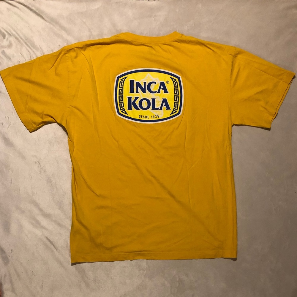 Yellow Inca Kola Soda Logo XXL T-Shirt